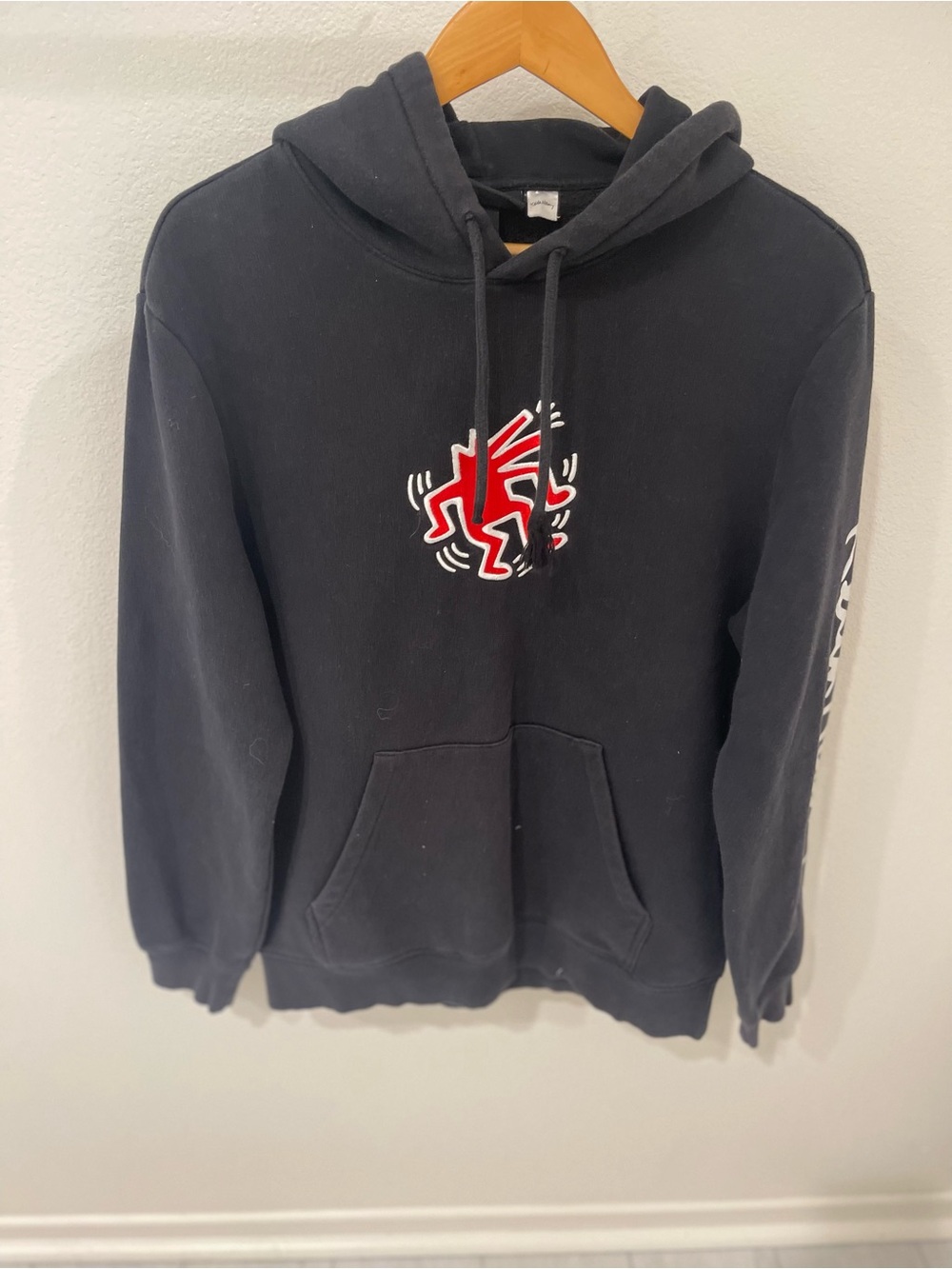 H&M keith Haring black hoodie
